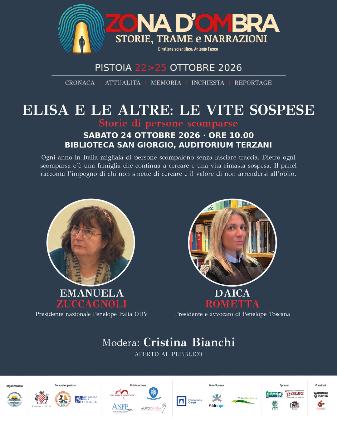 Elisa e le altre: le vite sospese – Storie di persone scomparse