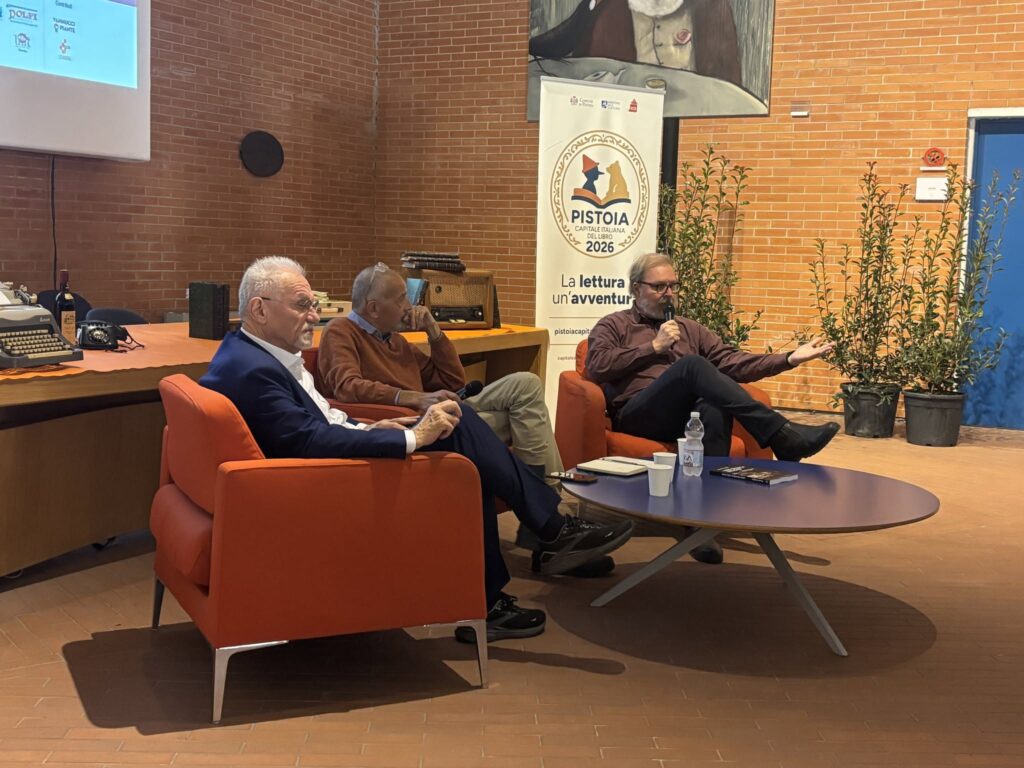 Banda della Uno Bianca: un momento dell’incontro alla Biblioteca San Giorgio, Zona d’Ombra, 24 ottobre 2026