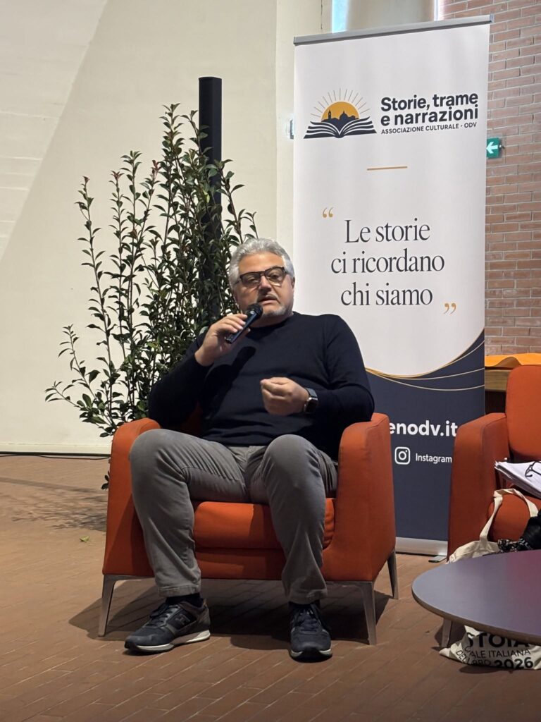 L’infanzia violata: il caso Cip & Ciop: un momento dell’incontro alla Biblioteca San Giorgio, Zona d’Ombra, 24 ottobre 2026