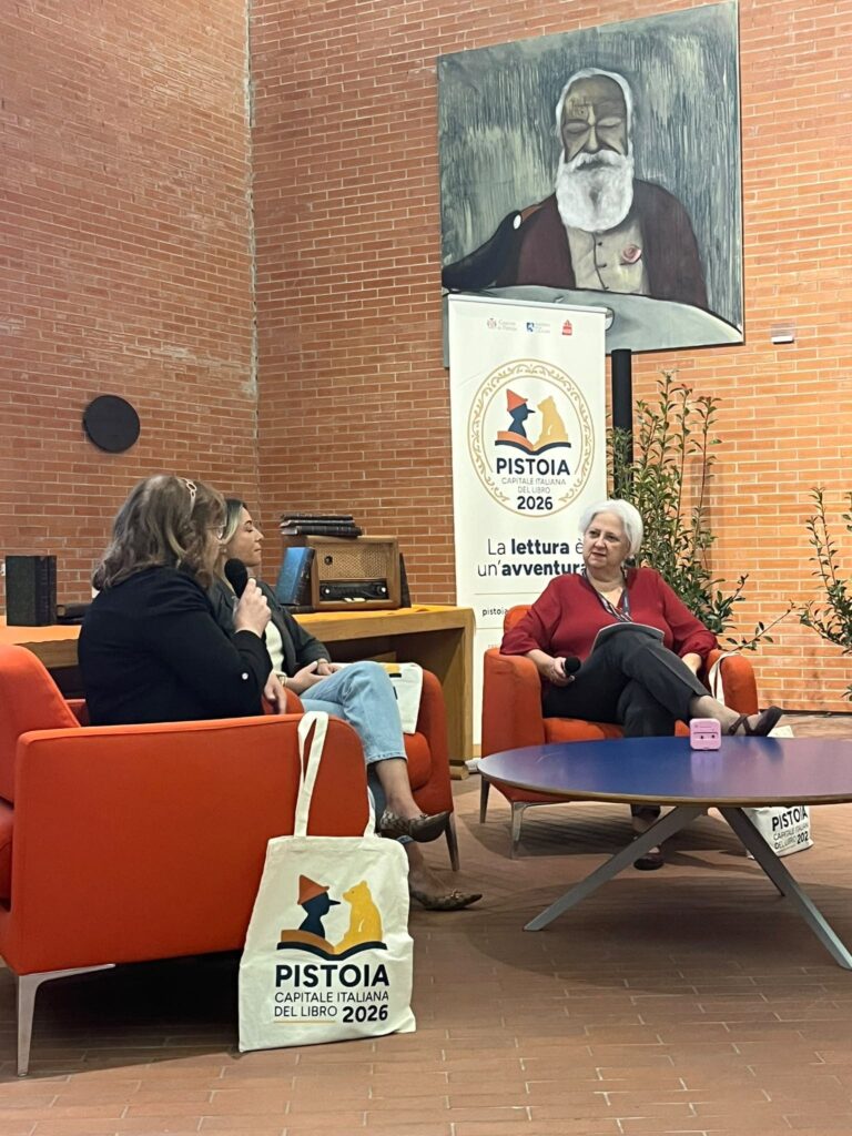 Elisa e le altre: le vite sospese: un momento dell’incontro alla Biblioteca San Giorgio, Zona d’Ombra, 24 ottobre 2026