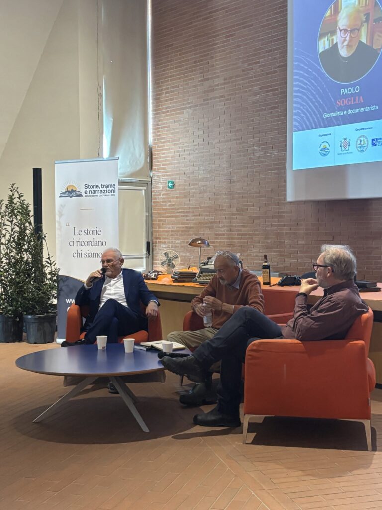 Banda della Uno Bianca: un momento dell’incontro alla Biblioteca San Giorgio, Zona d’Ombra, 24 ottobre 2026