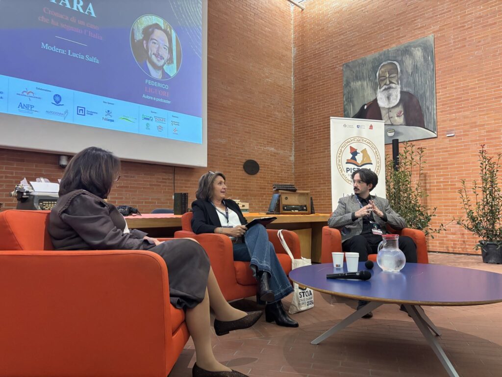Yara: cronaca di un caso che ha segnato l’Italia: un momento dell’incontro alla Biblioteca San Giorgio, Zona d’Ombra, 24 ottobre 2026