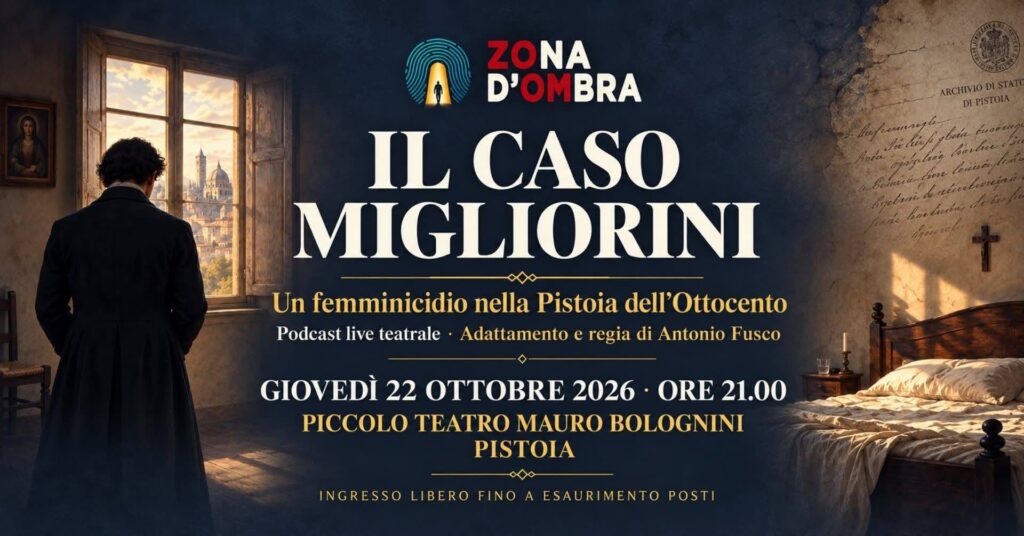 La locandina de «Il caso Migliorini» – 22 ottobre 2026