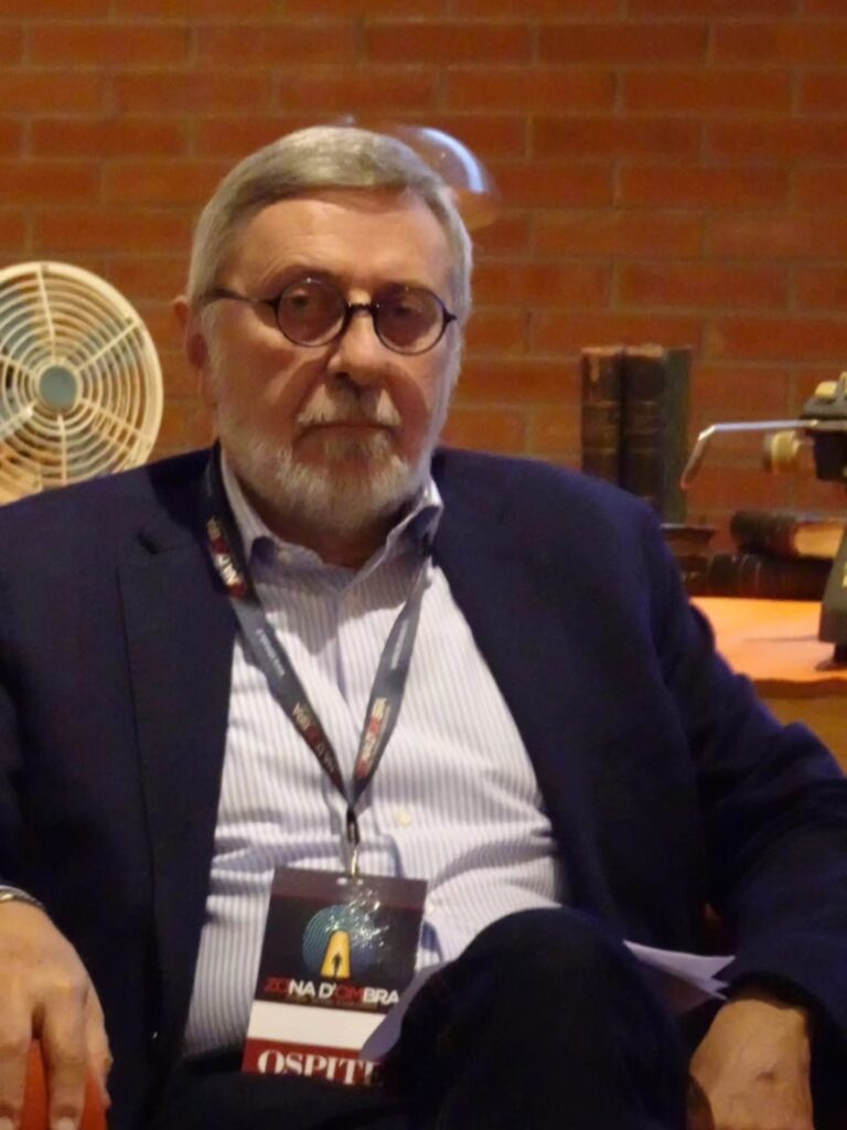 Un ospite durante il panel sul disagio giovanile