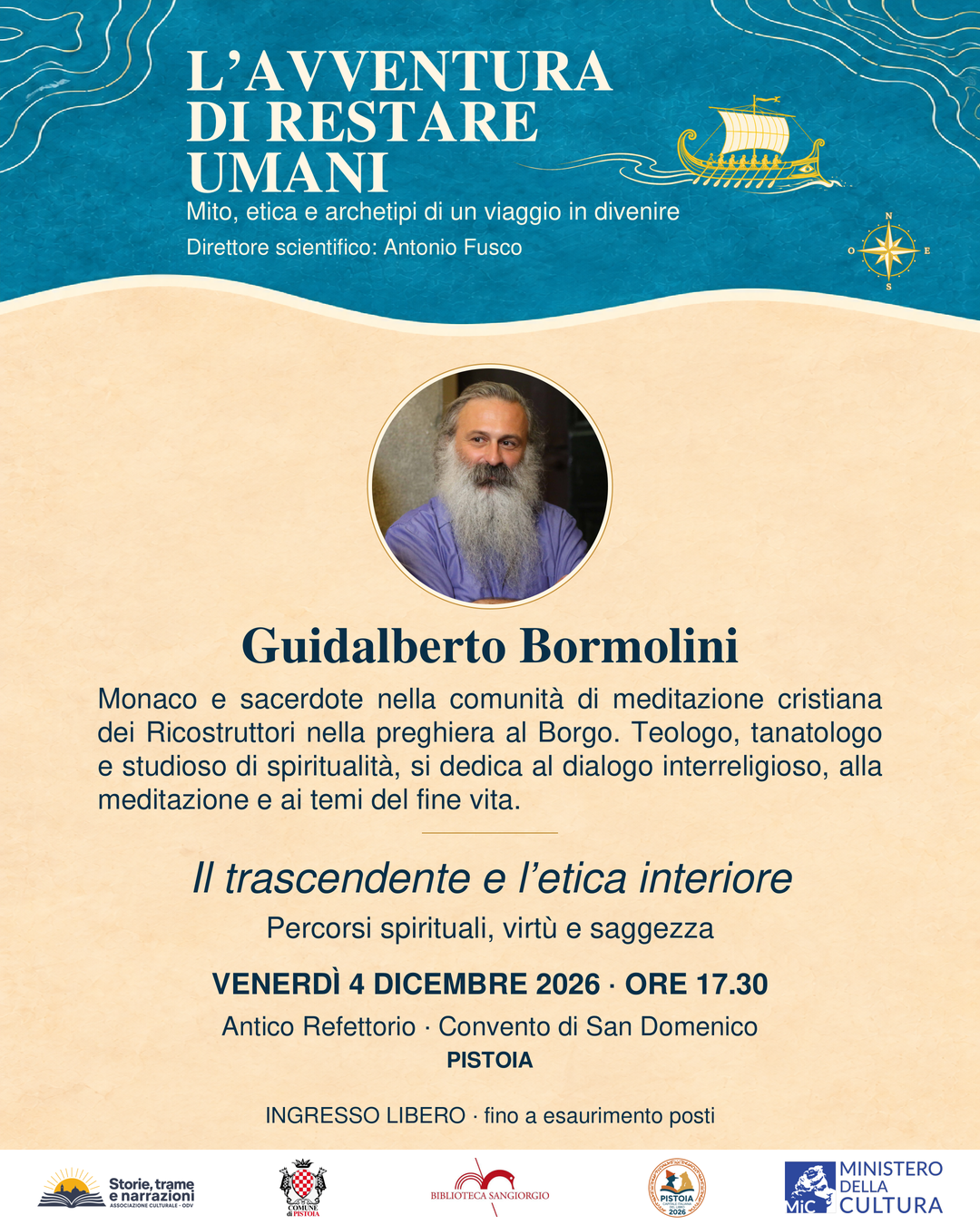 Guidalberto Bormolini – Il trascendente e l’etica interiore