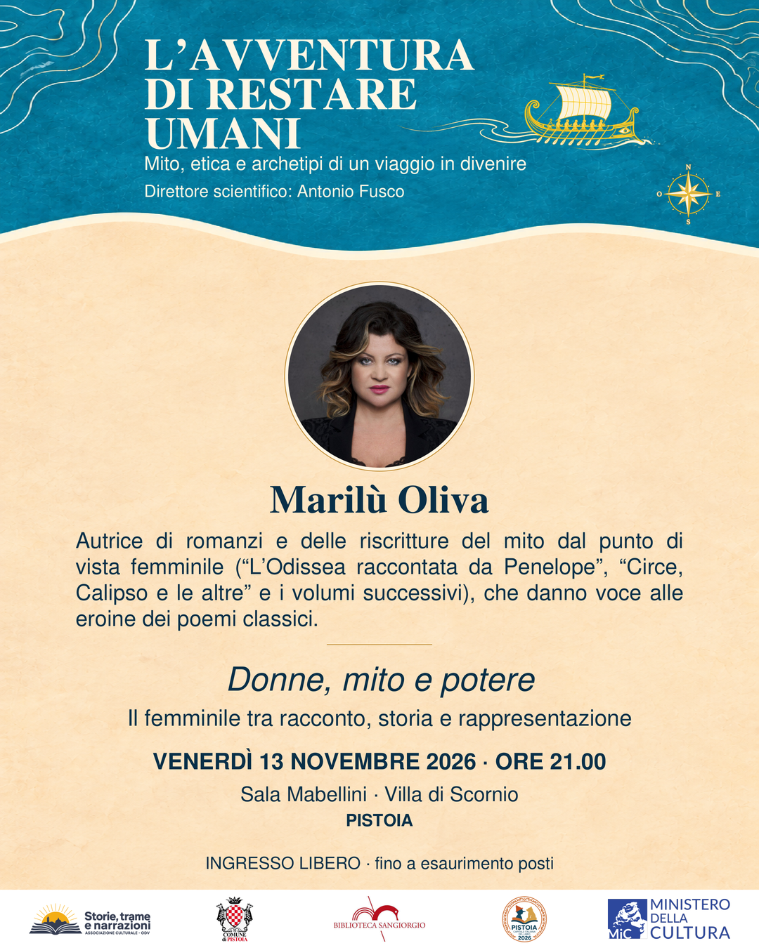 Marilù Oliva – Donne, mito e potere
